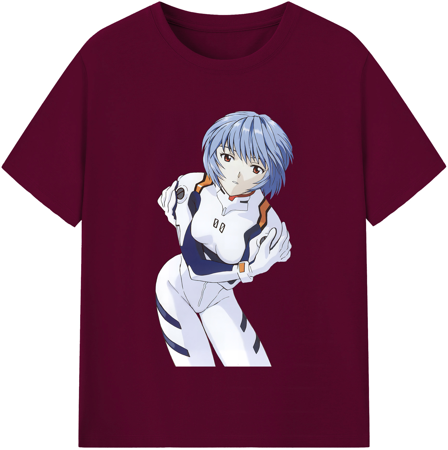 （画像用） EVA 新世紀エヴァンゲリオン レディースカジュアルプリントTシャツ（綿100％）